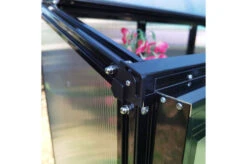 OUTFLEXX Gewächshaus, Schwarz, Alu/Polycarbonat, 91x51x168cm, Pulverbeschichtet -Ausgewählte Geschäfte Für Garten- Und Outdoor-Produkte 22274 14.jpg