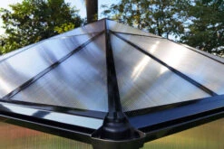 OUTFLEXX Gewächshaus, Schwarz, Alu/Polycarbonat, 309x355x272cm, Pulverbeschichtet -Ausgewählte Geschäfte Für Garten- Und Outdoor-Produkte 22275 18.jpg