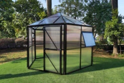 OUTFLEXX Gewächshaus, Schwarz, Alu/Polycarbonat, 309x355x272cm, Pulverbeschichtet -Ausgewählte Geschäfte Für Garten- Und Outdoor-Produkte 22275 3.jpg