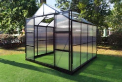 OUTFLEXX Gewächshaus, Schwarz, Alu/Polycarbonat, 250x250x228cm, Pulverbeschichtet -Ausgewählte Geschäfte Für Garten- Und Outdoor-Produkte 22277 3.jpg