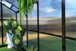 OUTFLEXX Gewächshaus, Schwarz, Alu/Polycarbonat, 311x250x228cm, Pulverbeschichtet -Ausgewählte Geschäfte Für Garten- Und Outdoor-Produkte 22278 11.jpg