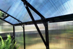 OUTFLEXX Gewächshaus, Schwarz, Alu/Polycarbonat, 311x250x228cm, Pulverbeschichtet -Ausgewählte Geschäfte Für Garten- Und Outdoor-Produkte 22278 9.jpg