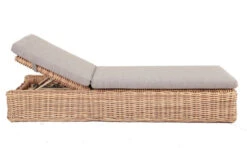 OUTFLEXX Sunlounger, Natur Meliert/sand, Polyrattan, 216x76x47 Cm, Rückenlehne Verstellbar -Ausgewählte Geschäfte Für Garten- Und Outdoor-Produkte 22361 3.jpg