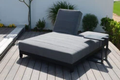 OUTFLEXX Doppelliegen, Anthrazit/flanelle, Alu/Sunbrella, 203x143x40/100, Höhenverstellbare Rückenlehne 13 OUTFLEXX Doppelliegen, Anthrazit/flanelle, Alu/Sunbrella, 203x143x40/100, Höhenverstellbare Rückenlehne -Ausgewählte Geschäfte Für Garten- Und Outdoor-Produkte 22412 3.jpg