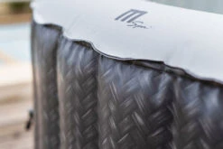 MSPA Comfort Bubble Spa Series Whirlpool, Grau/weiß, Rhino-Tech, Ø204x70 Cm / 930L, Rattanoptik, Inkl. Fernbedienung, Für Bis Zu 6 Personen -Ausgewählte Geschäfte Für Garten- Und Outdoor-Produkte 22481 04.jpg