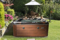 OUTTECH Osiris Whirlpool, Kupfer/braun, 190x190x78cm / 1200 L, 3 Pers., LED Light, LCD Balboa Anzeige -Ausgewählte Geschäfte Für Garten- Und Outdoor-Produkte 23339 8.jpg
