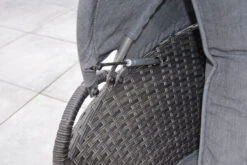 OUTFLEXX Sonneninsel, Grau, Polyrattan/Olefin, 187x146x75/131, Verstellbares Dach -Ausgewählte Geschäfte Für Garten- Und Outdoor-Produkte 23404 8.jpg