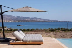 OUTFLEXX Icon Loungeliege, Lead Chine, Alu/Teak/Sunbrella, 213 X 89 X 41 Cm, Inkl. Verstellbarer Rückenlehne -Ausgewählte Geschäfte Für Garten- Und Outdoor-Produkte 23437 3.jpg