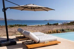 OUTFLEXX Icon Loungeliege, Lead Chine, Alu/Teak/Sunbrella, 213 X 89 X 41 Cm, Inkl. Verstellbarer Rückenlehne -Ausgewählte Geschäfte Für Garten- Und Outdoor-Produkte 23437 4.jpg