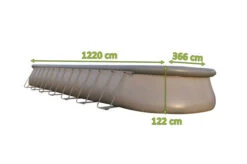 OUTTECH Premium Pool, Grau, Stahl/PVC, 1220 X 366 X 122 Cm, Sandwich-PVC Und Viel Zubehör, Oval -Ausgewählte Geschäfte Für Garten- Und Outdoor-Produkte 23440 5.jpg