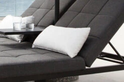 OUTFLEXX Twin Doppelliege, Sooty/marble, Alu/Sunbrella, 196 X 161 X 34 Cm, Rückenlehne Verstellbar, Inkl. Beistelltisch Und 1x Rückenkissen -Ausgewählte Geschäfte Für Garten- Und Outdoor-Produkte 23469 04.jpg