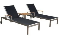 OUTFLEXX Rollliege, Schwarz, Edelstahl/Textilene, Mit Gasfeder, 195,5x74x35cm 14 OUTFLEXX Rollliege, Schwarz, Edelstahl/Textilene, Mit Gasfeder, 195,5x74x35cm -Ausgewählte Geschäfte Für Garten- Und Outdoor-Produkte 2 13503.jpg