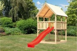 KARIBU Spielturm Luis, Fichtenholz 18 Mm, Naturbelassen -Ausgewählte Geschäfte Für Garten- Und Outdoor-Produkte 2 17785 7.jpg