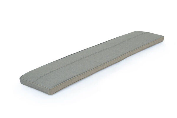 OUTFLEXX Bankauflage, Grau, Olefin, 180x40x5cm, Kissen Für Bank Ohne Armlehne 4 OUTFLEXX Bankauflage, Grau, Olefin, 180x40x5cm, Kissen Für Bank Ohne Armlehne – Bild 2