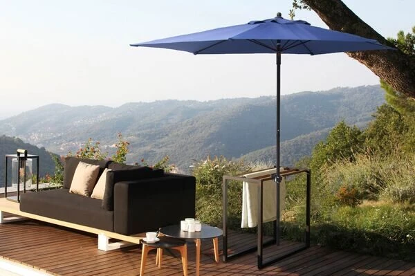 OUTFLEXX Sonnenschirmhalter Für Balkongeländer, Anthrazit, Für Schirmmasten / Balkongeländer Ø38-42mm 4 OUTFLEXX Sonnenschirmhalter Für Balkongeländer, Anthrazit, Für Schirmmasten / Balkongeländer Ø38-42mm – Bild 2