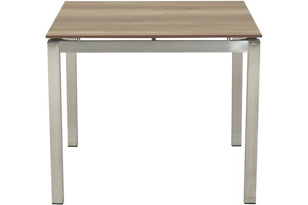 Ploß Esstisch Hudson, Silber/grau, Edelstahl/HPL, 90 X 90 Cm 5 Ploß Esstisch Hudson, Silber/grau, Edelstahl/HPL, 90 X 90 Cm – Bild 3
