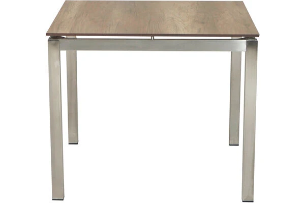 Ploß Esstisch Hudson, Silber/grau, Edelstahl/HPL, 90 X 90 Cm 6 Ploß Esstisch Hudson, Silber/grau, Edelstahl/HPL, 90 X 90 Cm – Bild 4