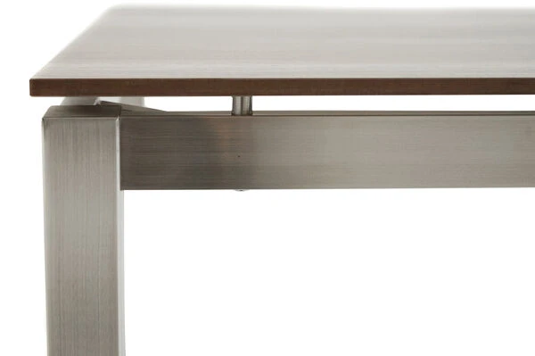 Ploß Esstisch Hudson, Silber/grau, Edelstahl/HPL, 90 X 90 Cm 7 Ploß Esstisch Hudson, Silber/grau, Edelstahl/HPL, 90 X 90 Cm – Bild 5