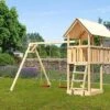 KARIBU Danny Turm, Naturbelassen, Fichte, 347x264x291cm, Mit Doppelschaukel 2 KARIBU Danny Turm, Naturbelassen, Fichte, 347x264x291cm, Mit Doppelschaukel -Ausgewählte Geschäfte Für Garten- Und Outdoor-Produkte 30410 2 01.jpg