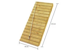 KARIBU Benjamin Stelzenhaus, Terragrau, Nordische Fichte, 198x244x309cm, Mit Rutsche Blau Und Holzrampe 11 KARIBU Benjamin Stelzenhaus, Terragrau, Nordische Fichte, 198x244x309cm, Mit Rutsche Blau Und Holzrampe -Ausgewählte Geschäfte Für Garten- Und Outdoor-Produkte 30416 13 03.jpg