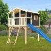 KARIBU Benjamin Stelzenhaus, Terragrau, Nordische Fichte, 198x244x309cm, Mit Rutsche Blau Und Netzrampe 2 KARIBU Benjamin Stelzenhaus, Terragrau, Nordische Fichte, 198x244x309cm, Mit Rutsche Blau Und Netzrampe -Ausgewählte Geschäfte Für Garten- Und Outdoor-Produkte 30416 5 01.jpg