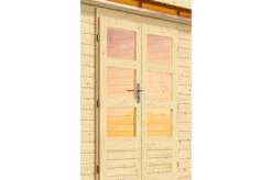 KARIBU Gartenhaus Kastorf 7, Naturbelassen, Fichtenholz 28mm, 396 X 244 X 222 Cm, Flachdach, Inkl. Oberlicht -Ausgewählte Geschäfte Für Garten- Und Outdoor-Produkte 30463 3 03.jpg