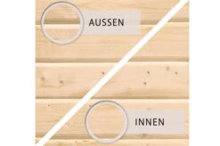 KARIBU Gartenhaus Kastorf 7, Naturbelassen, Fichtenholz 28mm, 396 X 244 X 222 Cm, Flachdach, Inkl. Oberlicht -Ausgewählte Geschäfte Für Garten- Und Outdoor-Produkte 30463 3 06.jpg