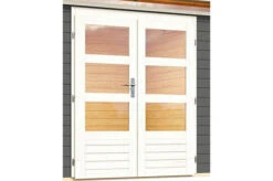 KARIBU Gartenhaus Kastorf 7, Terragrau, Fichtenholz 28mm, 396 X 244 X 222 Cm, Flachdach, Inkl. Oberlicht 14 KARIBU Gartenhaus Kastorf 7, Terragrau, Fichtenholz 28mm, 396 X 244 X 222 Cm, Flachdach, Inkl. Oberlicht -Ausgewählte Geschäfte Für Garten- Und Outdoor-Produkte 30463 4 03.jpg