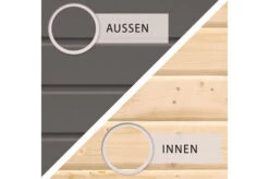 KARIBU Gartenhaus Kastorf 7, Terragrau, Fichtenholz 28mm, 396 X 244 X 222 Cm, Flachdach, Inkl. Oberlicht 17 KARIBU Gartenhaus Kastorf 7, Terragrau, Fichtenholz 28mm, 396 X 244 X 222 Cm, Flachdach, Inkl. Oberlicht -Ausgewählte Geschäfte Für Garten- Und Outdoor-Produkte 30463 4 06.jpg