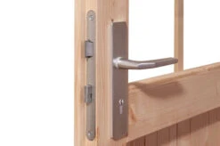 KARIBU Gartenhaus Kastorf 7, Naturbelassen, Fichtenholz 28mm, 702 X 244 X 222 Cm, Flachdach, Anbau 3,2m -Ausgewählte Geschäfte Für Garten- Und Outdoor-Produkte 30467 3 03.jpg