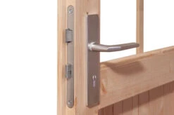 KARIBU Gartenhaus Kastorf 7, Naturbelassen, Fichtenholz 28mm, 702 X 244 X 222 Cm, Flachdach, Anbau 3,2m Mit Rückwand -Ausgewählte Geschäfte Für Garten- Und Outdoor-Produkte 30468 3 03.jpg