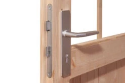 KARIBU Gartenhaus Kastorf7 , Naturbelassen, Fichtenholz 28mm, 702 X 244 X 222 Cm, Flachdach, Anbau 3,2m Mit Rück- Und Seitenwand -Ausgewählte Geschäfte Für Garten- Und Outdoor-Produkte 30469 3 03.jpg