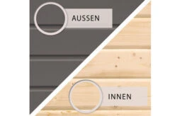 KARIBU Gartenhaus Theres 3, Terragrau, Fichtenholz 28mm, 270 X 244 X 242 Cm, Satteldach, Massivholzdach -Ausgewählte Geschäfte Für Garten- Und Outdoor-Produkte 30470 2 04.jpg