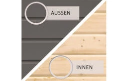 KARIBU Gartenhaus Theres 7, Terragrau, Fichtenholz 28mm, 648 X 304 X 250 Cm, Satteldach, Inkl. Dachausbauelement -Ausgewählte Geschäfte Für Garten- Und Outdoor-Produkte 30471 4 04.jpg