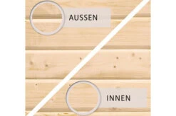 KARIBU Gartenhaus Radeburg 2, Naturbelassen, Fichtenholz 40mm, 406 X 309 X 229,5 Cm, Pultdach, Inkl. 2 Drehkippfenster -Ausgewählte Geschäfte Für Garten- Und Outdoor-Produkte 30476 1 06.jpg