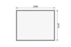 KARIBU Gartenhaus Kerko 5, Terragrau, Fichtenholz 19mm, 329 X 246 X 210 Cm, Flachdach, Doppelflügeltür -Ausgewählte Geschäfte Für Garten- Und Outdoor-Produkte 30542 2 06.jpg