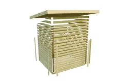 KARIBU Gartenhaus Schwandorf 5, Terragrau, Fichtenholz 19mm, 493 X 246 X 218 Cm, Flachdach, Anbau 2,4m Mit Rückwand 20 KARIBU Gartenhaus Schwandorf 5, Terragrau, Fichtenholz 19mm, 493 X 246 X 218 Cm, Flachdach, Anbau 2,4m Mit Rückwand -Ausgewählte Geschäfte Für Garten- Und Outdoor-Produkte 30549 4 09.jpg