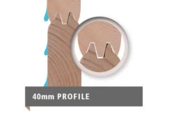 KARIBU Gartenhaus Northeim 4, Terragrau, Fichtenholz 40mm, 724 X 309 X 229 Cm, Pultdach, Anbau 3m Mit Rückwand -Ausgewählte Geschäfte Für Garten- Und Outdoor-Produkte 30561 4 10.jpg