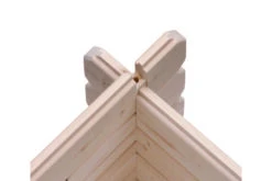 KARIBU Gartenhaus Bastrup4 , Naturbelassen, Fichtenholz 28mm, 454,5 X 297 X 222 Cm, Pultdach, Anbau 2m Mit Rückwand -Ausgewählte Geschäfte Für Garten- Und Outdoor-Produkte 30563 3 09.jpg