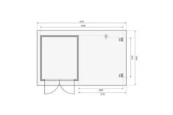 KARIBU Gartenhaus Bastrup 4 , Anthrazit, Fichtenholz 28mm, 554 X 297 X 222 Cm, Pultdach, Anbau 3m Mit Rückwand -Ausgewählte Geschäfte Für Garten- Und Outdoor-Produkte 30566 6 06.jpg