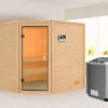 KARIBU Tilda Sauna , Naturbelassen, Fichte, 195x195x187 Cm,SETOfen 4,5 KW Bio Ext. Strg. Easy 2 KARIBU Tilda Sauna , Naturbelassen, Fichte, 195x195x187 Cm,SETOfen 4,5 KW Bio Ext. Strg. Easy -Ausgewählte Geschäfte Für Garten- Und Outdoor-Produkte 30771 3 01.jpg