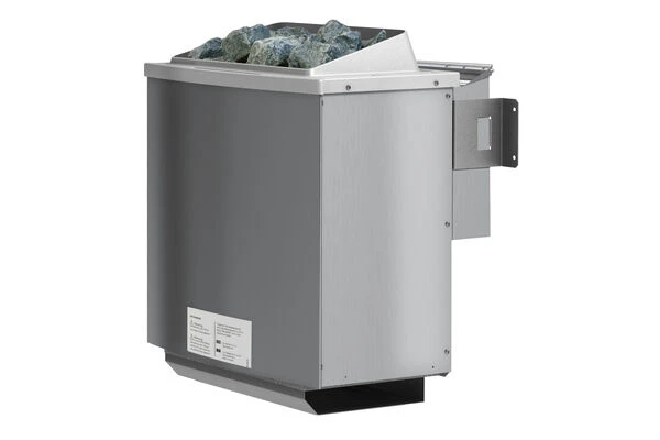 KARIBU Norin Sauna, Naturbelassen, Fichte, 165 X 165 X 202 Cm, Fronteinstieg, Energiespartür Und Kranz SET Mit Ofen 4,5 KW Bio Ext. Strg. 6 KARIBU Norin Sauna, Naturbelassen, Fichte, 165 X 165 X 202 Cm, Fronteinstieg, Energiespartür Und Kranz SET Mit Ofen 4,5 KW Bio Ext. Strg. – Bild 4