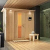 KARIBU Variado Sauna, Naturbelassen, Fichte, 210 X 132 X 202 Cm, Fronteinstieg, Mit Energiespartür, SET Mit Ofen 4,5 KW Bio Ext. Strg. 1 KARIBU Variado Sauna, Naturbelassen, Fichte, 210 X 132 X 202 Cm, Fronteinstieg, Mit Energiespartür, SET Mit Ofen 4,5 KW Bio Ext. Strg. -Ausgewählte Geschäfte Für Garten- Und Outdoor-Produkte 30919 6 01.jpg