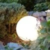 OUTFLEXX Exklusivmodell Shining Globe Dekoleuchte, Polyethylen, 40x38,5 Cm, Inkl. Fassung Und LED-Leuchtmittel -Ausgewählte Geschäfte Für Garten- Und Outdoor-Produkte 31290 01.jpg