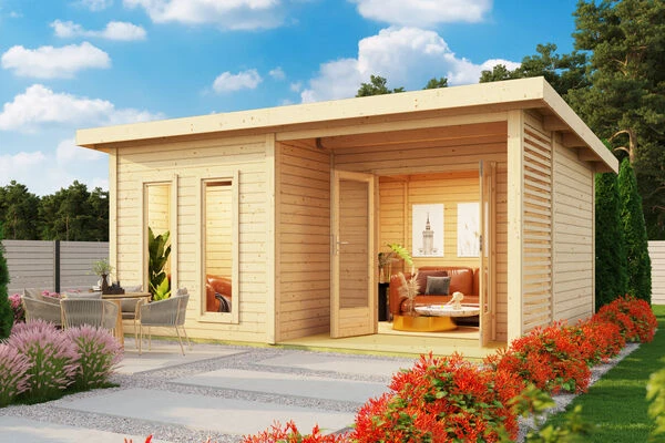 KARIBU Mainburg 5 Saunahaus, Naturbelassen, Fichte, 508x368x253 Cm, SET A Mit Doppelflügeltür, Terrasse Und 9 KW Bio-Ofen 3 KARIBU Mainburg 5 Saunahaus, Naturbelassen, Fichte, 508x368x253 Cm, SET A Mit Doppelflügeltür, Terrasse Und 9 KW Bio-Ofen