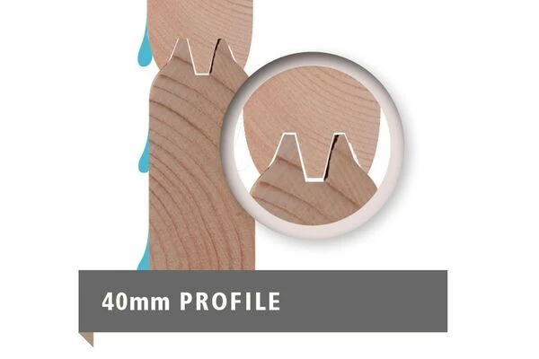 KARIBU Mainburg 5 Saunahaus, Naturbelassen, Fichte, 508x368x253 Cm, SET A Mit Doppelflügeltür, Terrasse Und 9 KW Bio-Ofen 16 KARIBU Mainburg 5 Saunahaus, Naturbelassen, Fichte, 508x368x253 Cm, SET A Mit Doppelflügeltür, Terrasse Und 9 KW Bio-Ofen – Bild 14