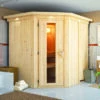 KARIBU Lobin Energiespar-Sauna, Naturbelassen, Fichte, 210x184x202 Cm, Mit Kranz Und 3,6 KW Ofen Integr. Steuerung -Ausgewählte Geschäfte Für Garten- Und Outdoor-Produkte 31393 2 01.jpg