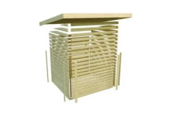 KARIBU Pelle Saunahaus, Terragrau, Fichte, 231x231x227 Cm, Mit 9 KW Ofen Ext. Steuerung -Ausgewählte Geschäfte Für Garten- Und Outdoor-Produkte 31396 5 11.jpg