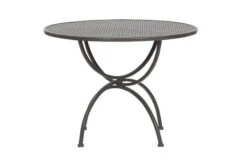 MBM Tisch Romeo, Marone, Schmiedeeisen Verzinkt, Pulverbeschichtet, 100x73 Cm -Ausgewählte Geschäfte Für Garten- Und Outdoor-Produkte 3 10901.jpg