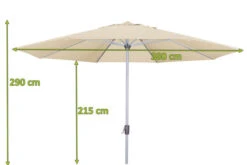 DOPPLER Active Mittelstockschirm, Natur, Aluminium/Textil, Ø 380 Cm, Mit Kurbel 7 DOPPLER Active Mittelstockschirm, Natur, Aluminium/Textil, Ø 380 Cm, Mit Kurbel -Ausgewählte Geschäfte Für Garten- Und Outdoor-Produkte 3 12354 1.jpg